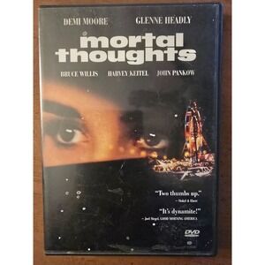 Mortal Thoughts (DVD, 1991), Moore, Headly, Willis, Excellent Condition